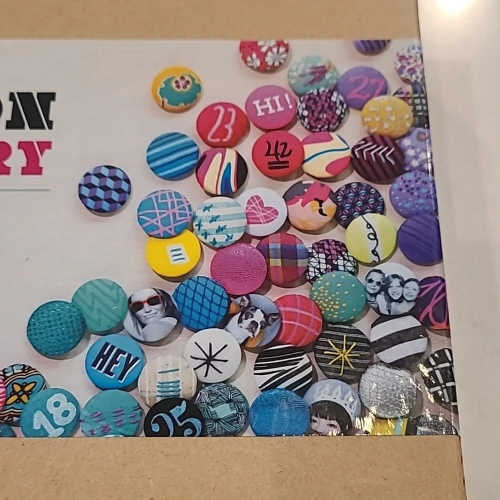 The Button Factory Fabric Pin Craft Box